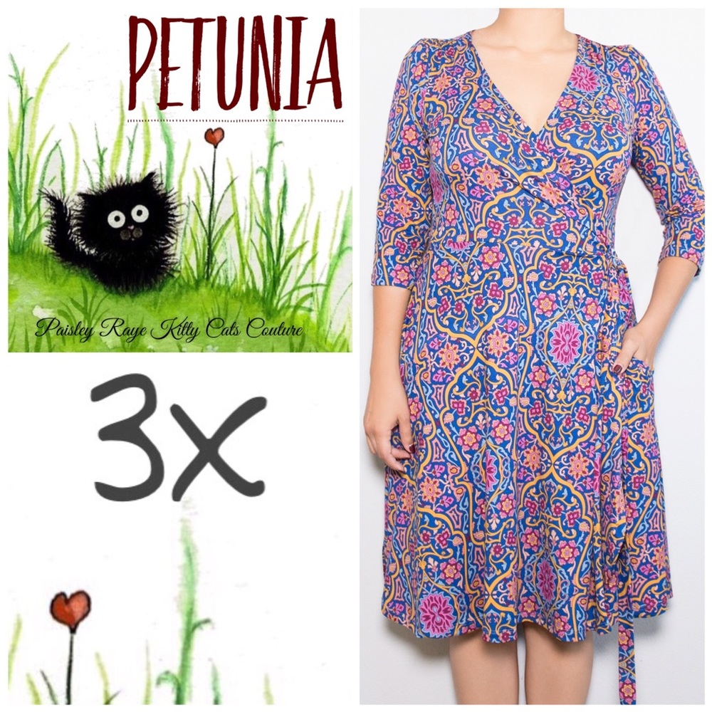 Classic Wrap Dress with POCKETS!